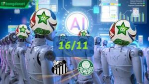 Siêu máy tính dự đoán bóng đá ngày 16/11 tâm điểm đội Santos gặp đội Palmeiras